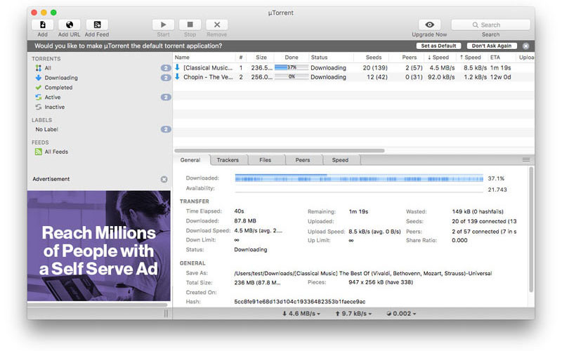 You searched for SHARE : Mac Torrents